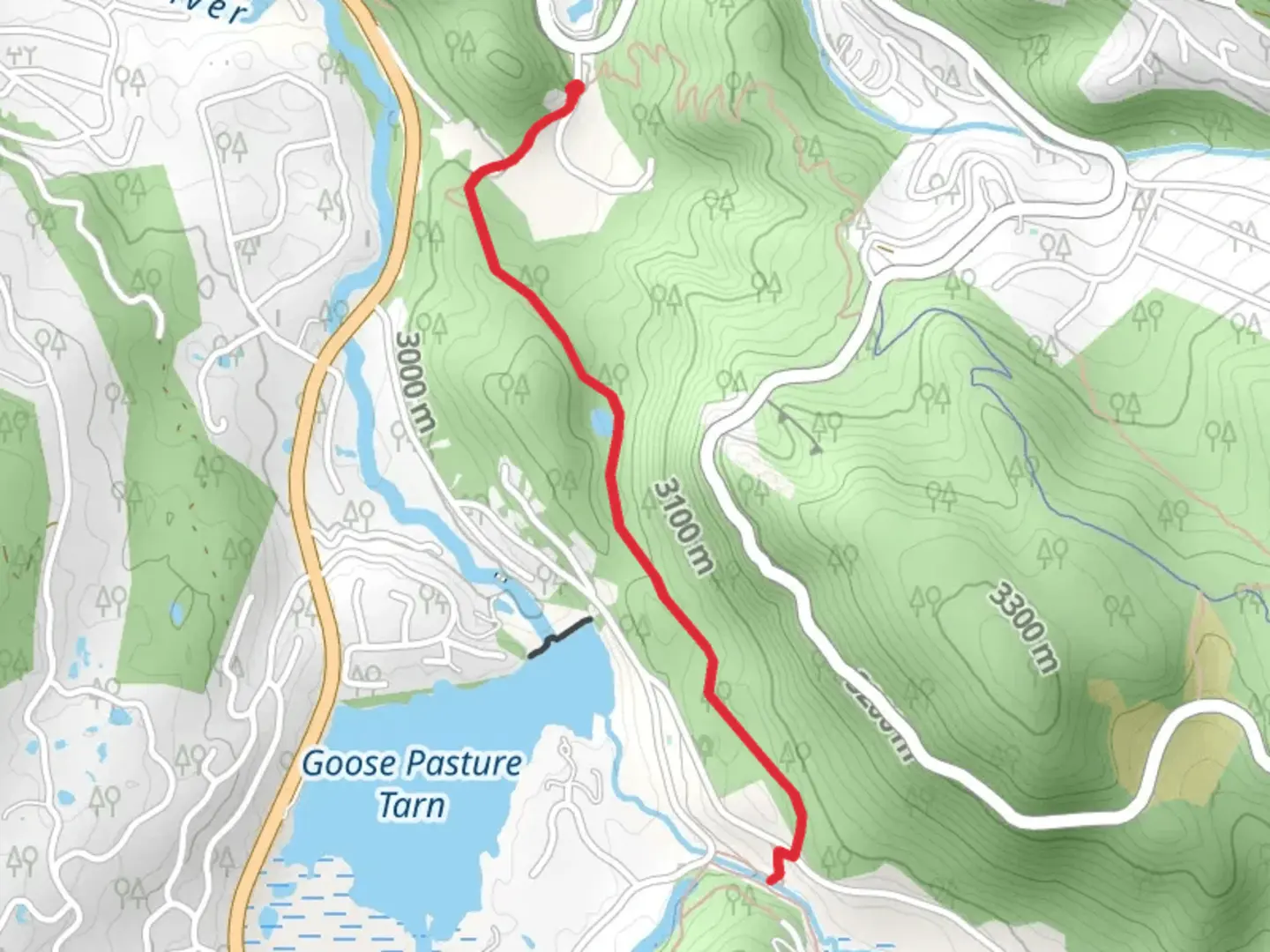 An image depicting the trail Indian Creek via Aspen Alley Trail and its surrounding area.