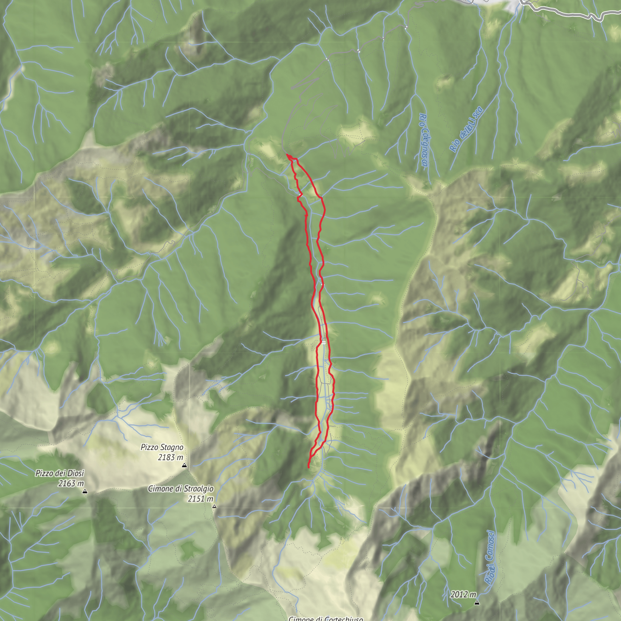 Val Loana giro basso ad anello mobile static map