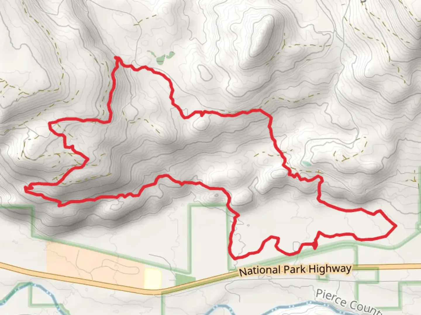 An image depicting the trail Lower Elkspur and ADA Trail and its surrounding area.