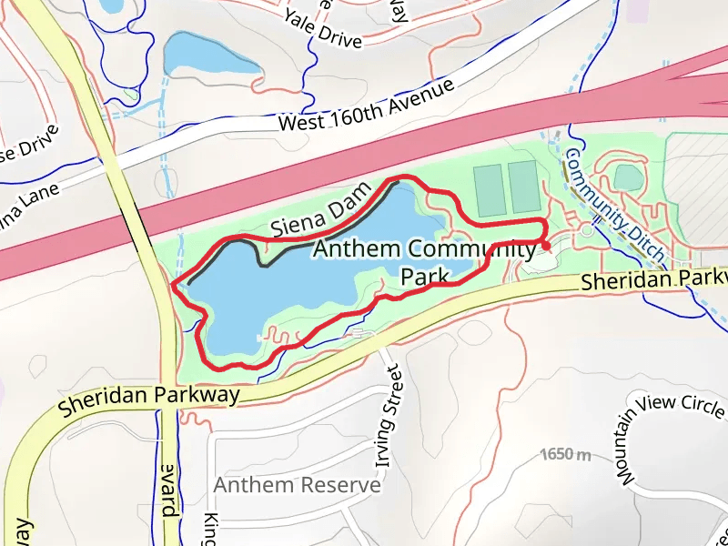 Siena Reservoir Loop