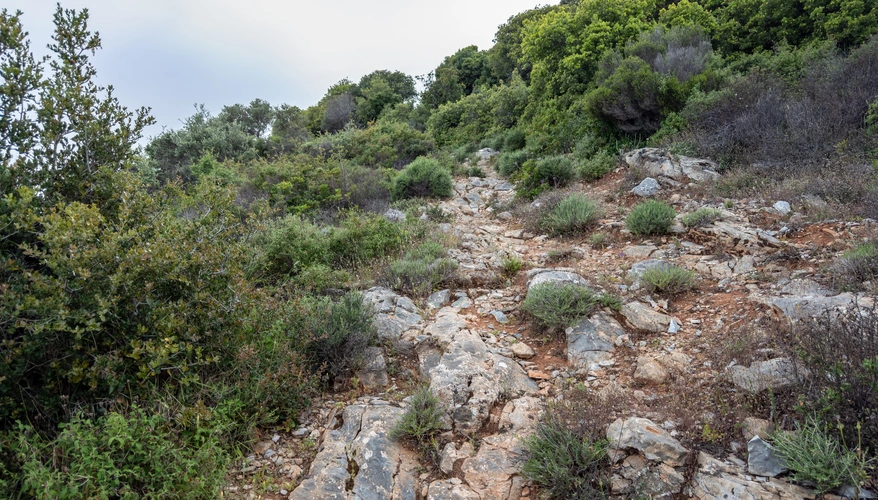 Chora to Kalovoulos Peak