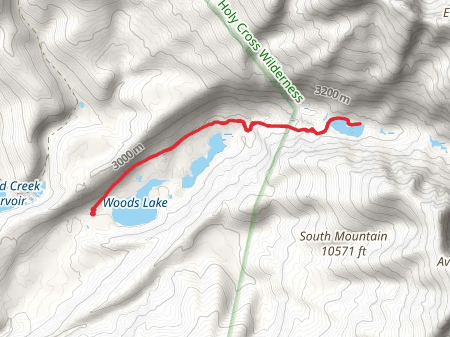 An image depicting the trail Eagle Lake Trail and its surrounding area.