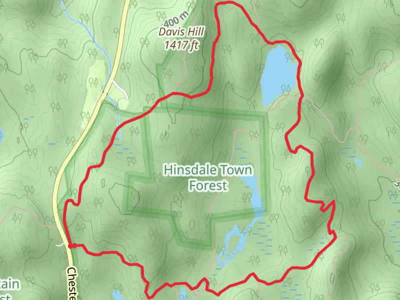 Kilburn Loop and Pisgah Ridge Trail