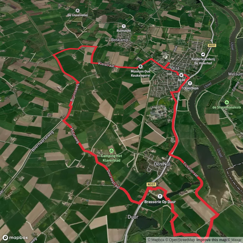 Hanzestedenpad and Sallandse Zandloper Route Fortmond Loop