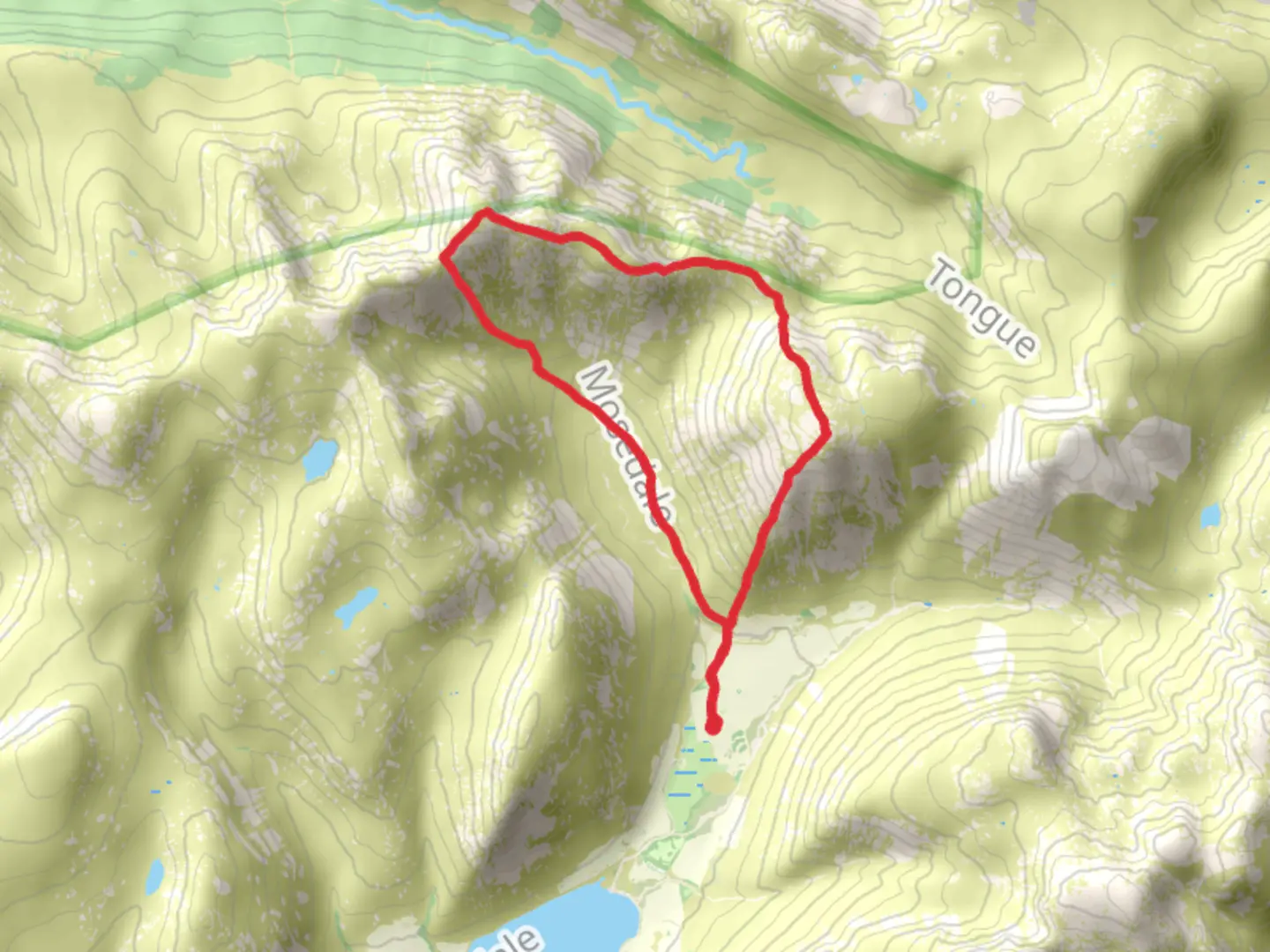 An image depicting the trail Pillar and Kirk Fell and its surrounding area.