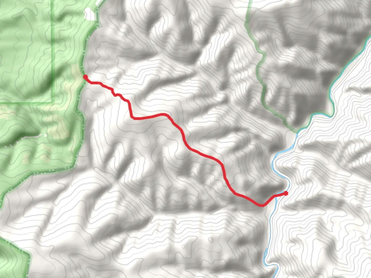 An image depicting the trail Wahlquist Ridge Trail and its surrounding area.