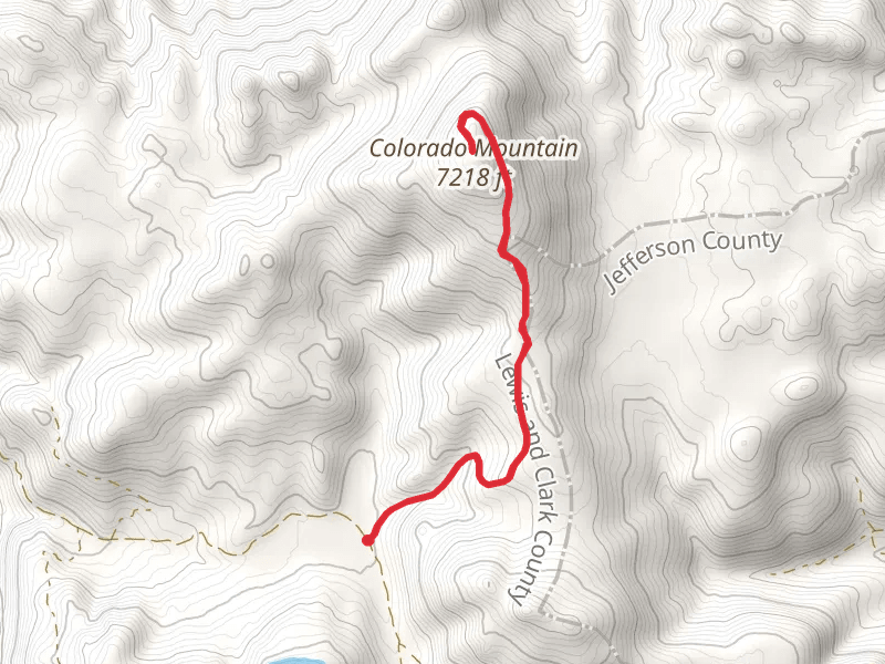 Colorado Mountain Trail