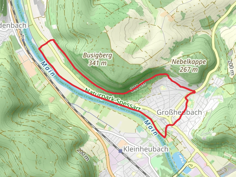 Main via Grossheubach Rundwanderweg