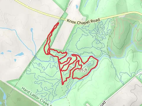 Blue Loop - Knox Chapel Road