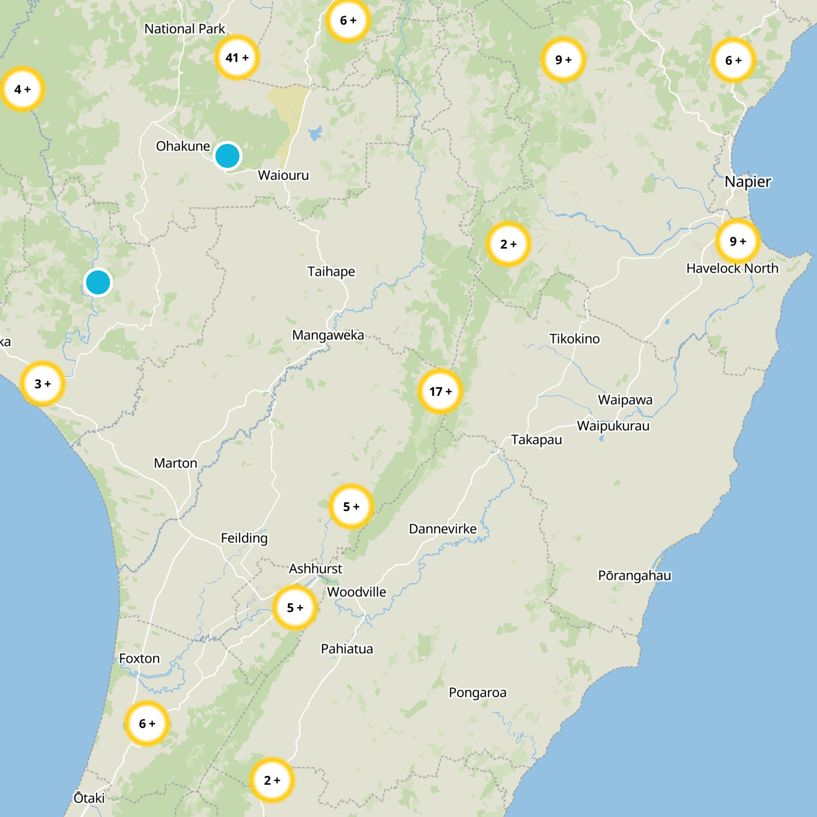 Manawatu Static Map
