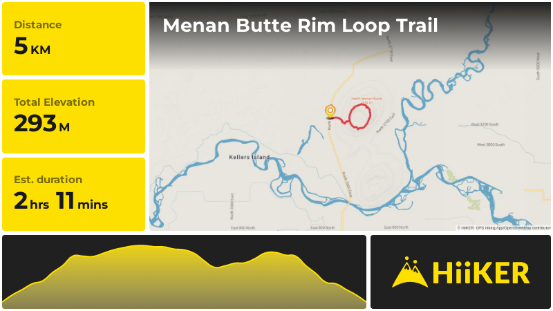 Menan Butte Rim Loop Trail | Jefferson County | Idaho