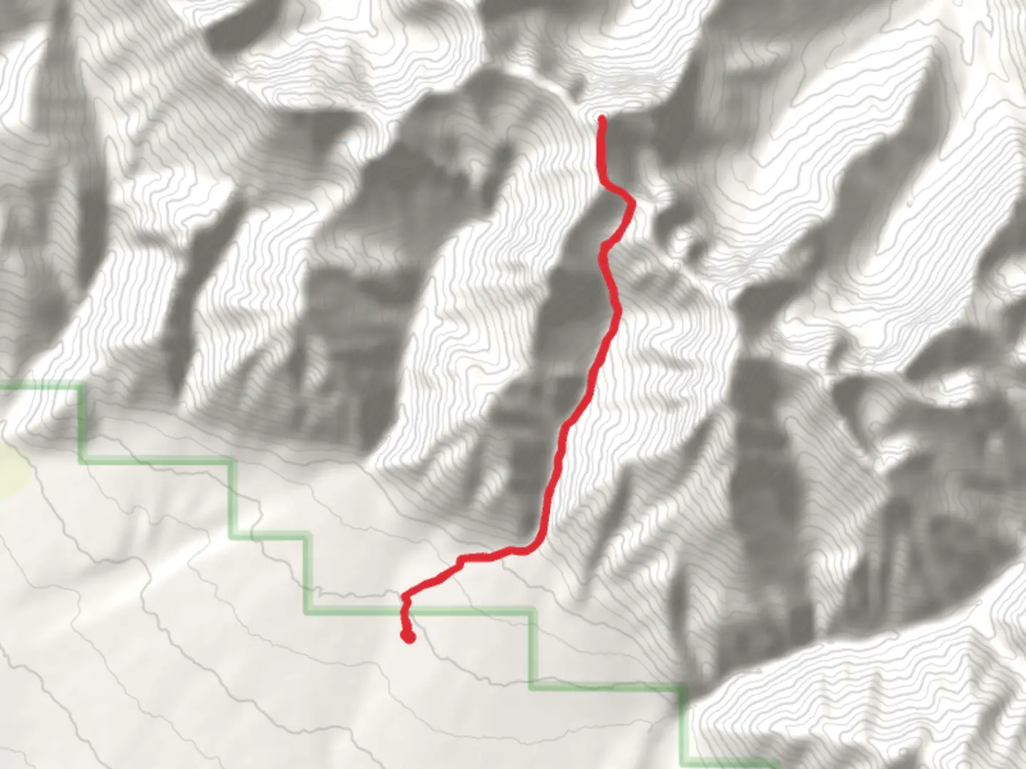 An image depicting the trail Mount Breitenbach Trail and its surrounding area.