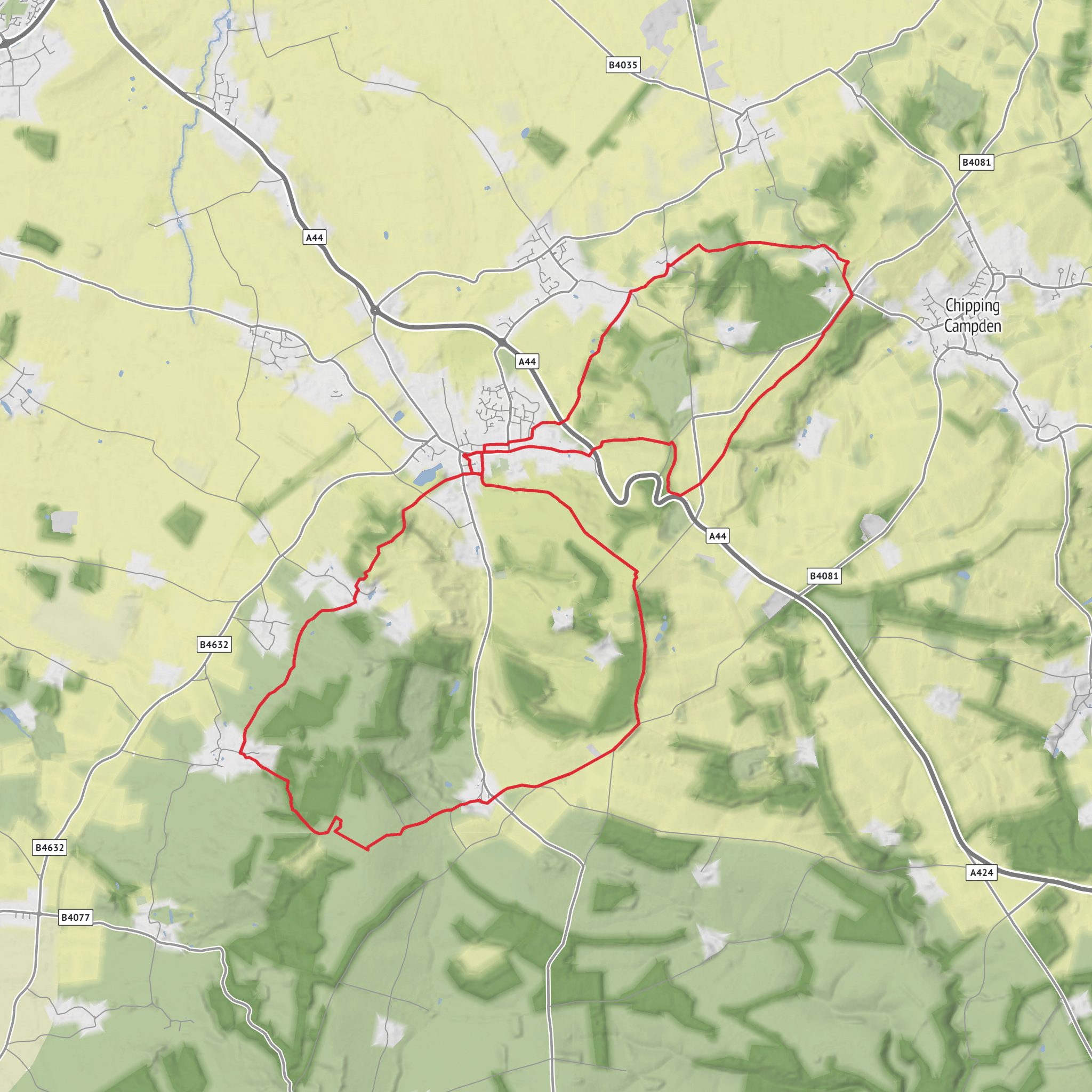 YHA Margaret Walk mobile static map