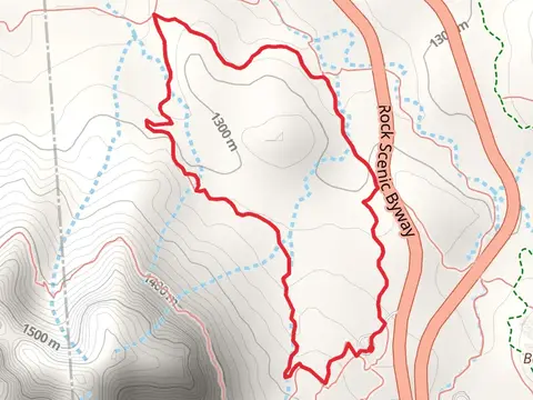 Yavapai Vista, Slim Shady and Hermit Loop Trail