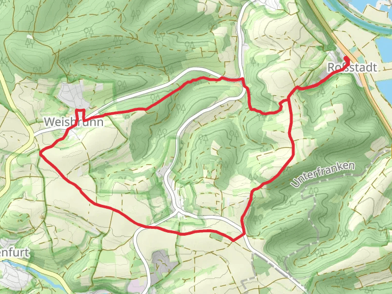 Rundweg Eltmann and Laufrour ELT Loop