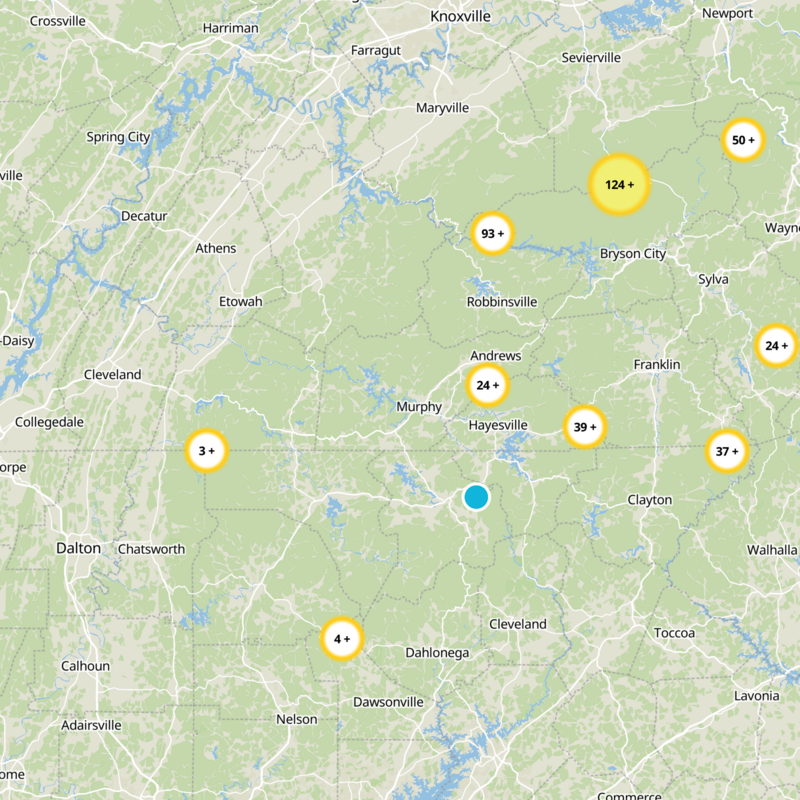 Cherokee County Static Map