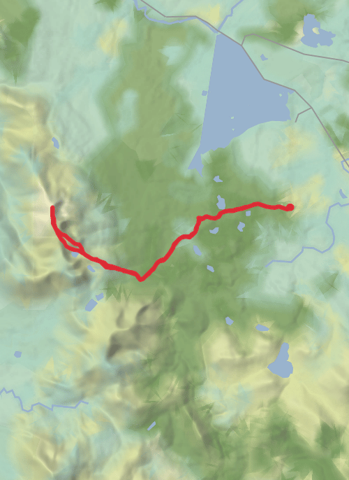 Slieve Carr mobile static map