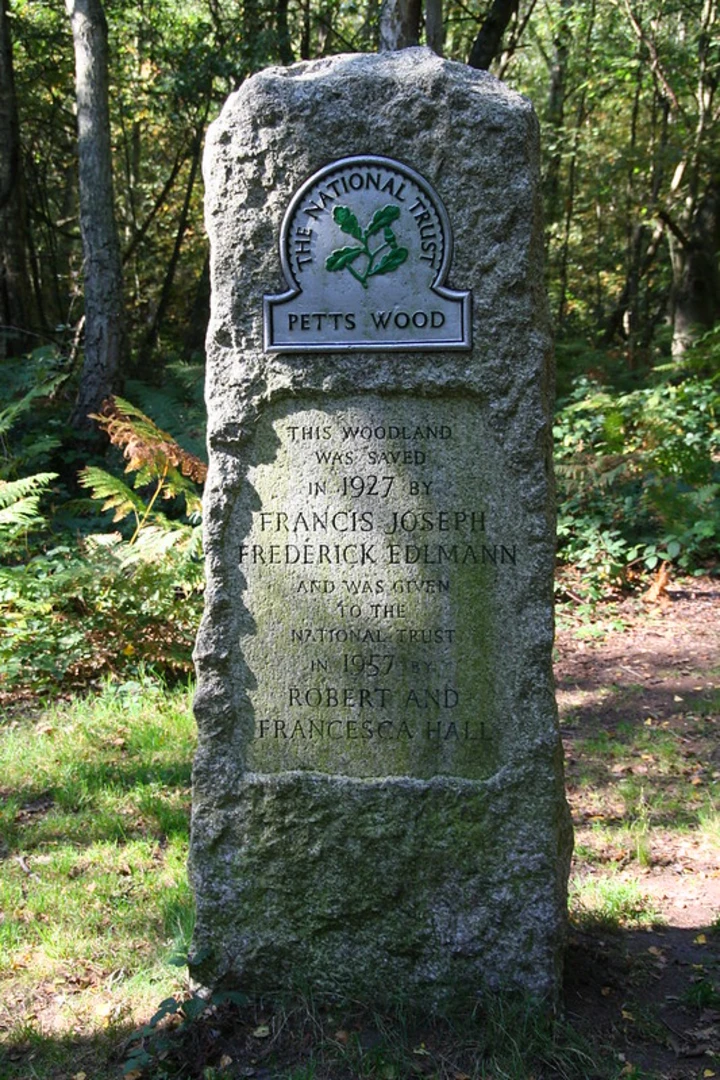 An image depicting the trail Willet Memorial Wood and Edlmann Memorial Wood Loop and its surrounding area.