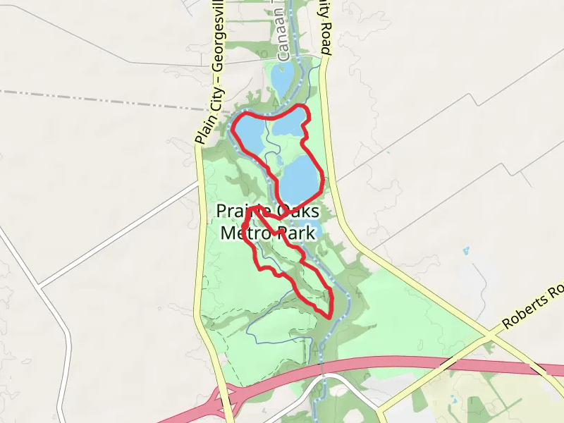 Bridle Trail and Coneflower Trail Loop