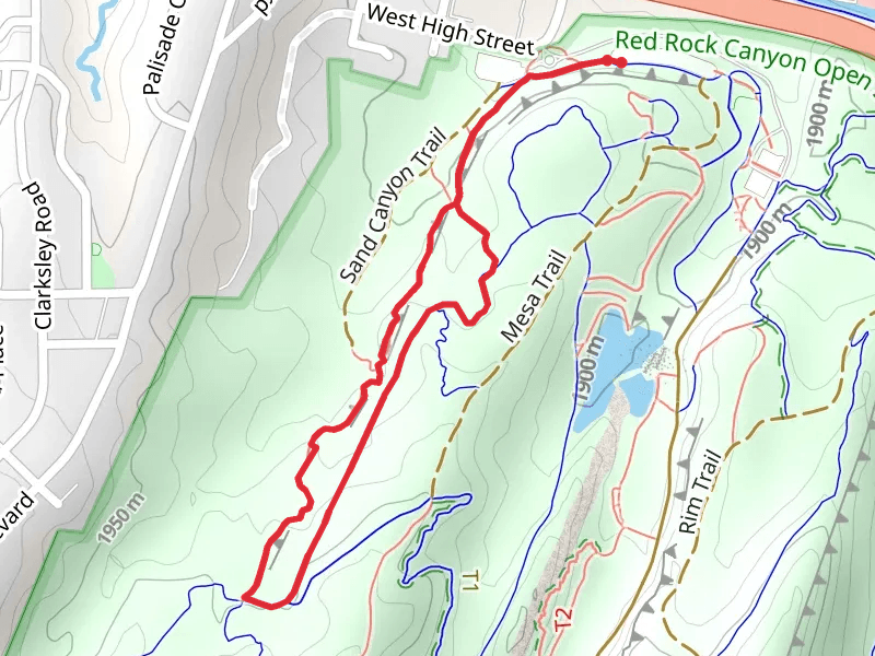 Contemplative and Sand Canyon Loop Trail