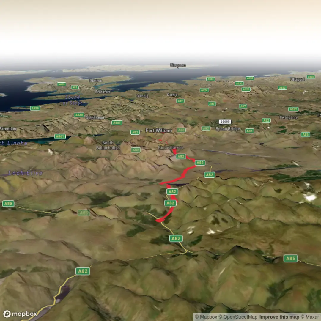 An image depicting the trail WHW moitié and its surrounding area.