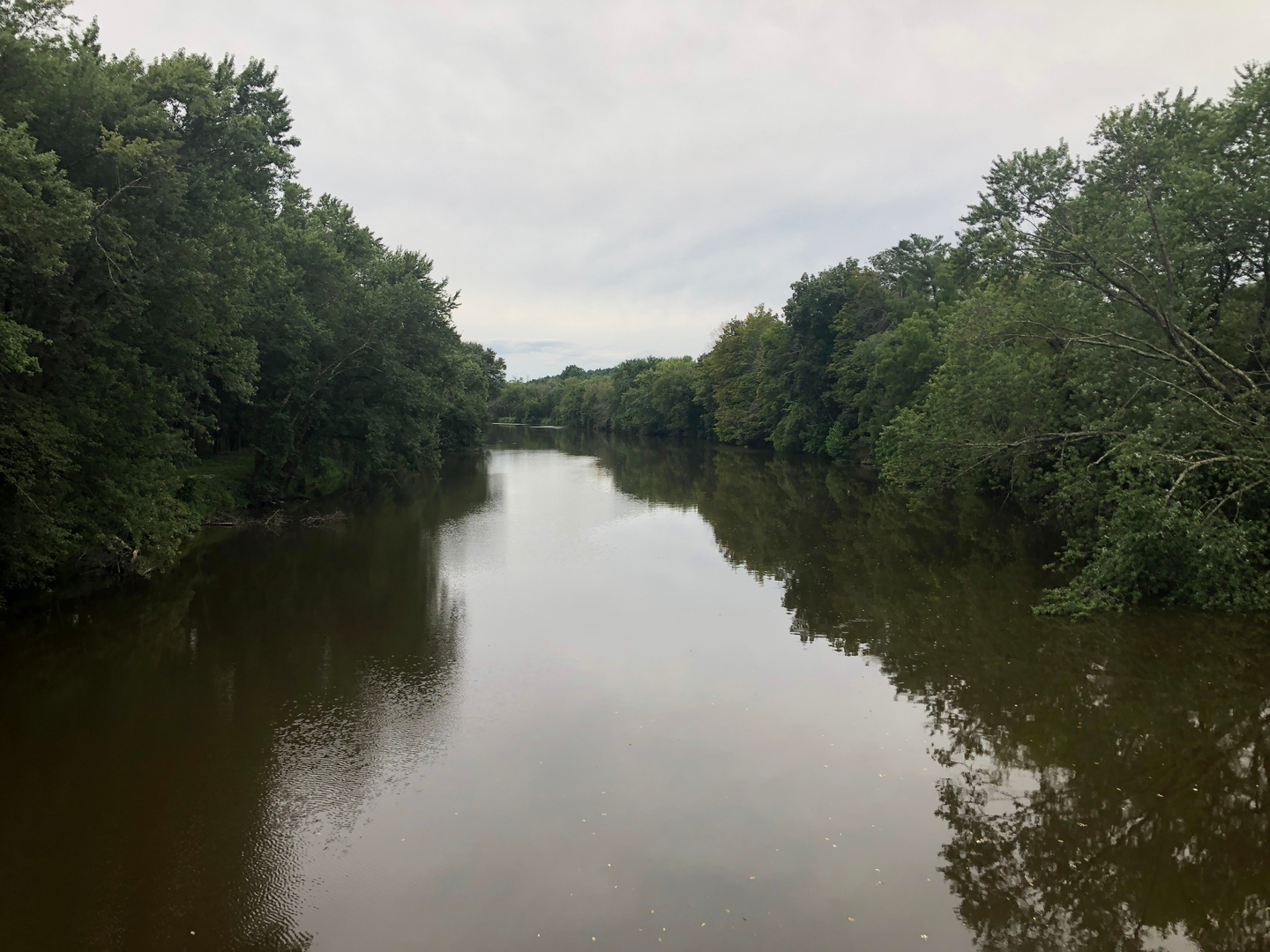 An image depicting the trail Wallkill Valley Hiking Trail and its surrounding area.