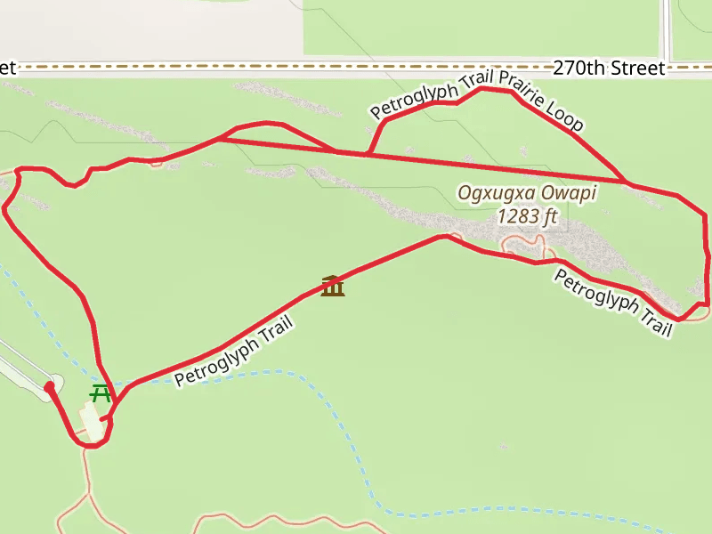 Petroglyph Trail and Prairie Loop