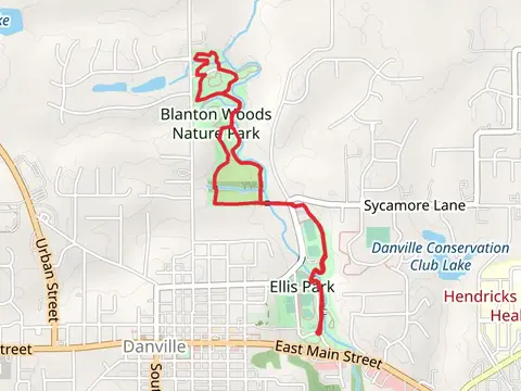 Blanton Woods Nature Park Loop