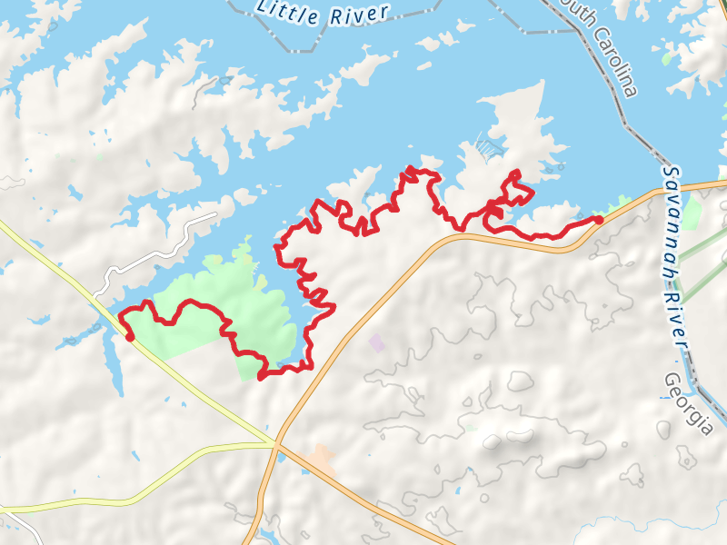 West Dam Recreation Area to Wildwood Park