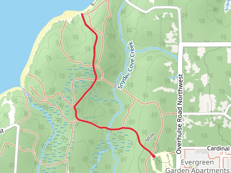 Walk to Geoduck Beach