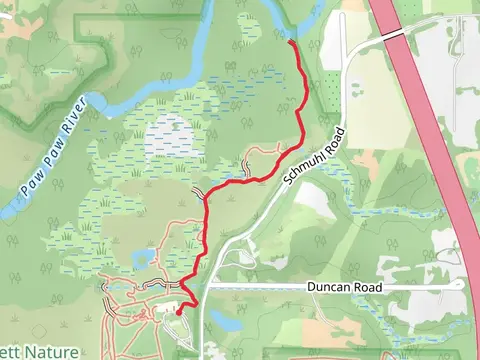 Paw-Paw River via River Trail