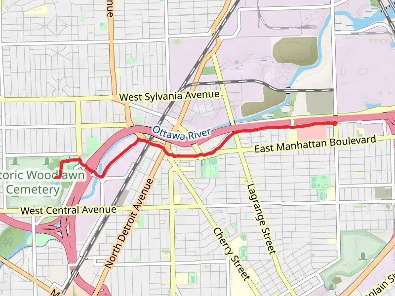 Overland Trail and Willye Park Trail