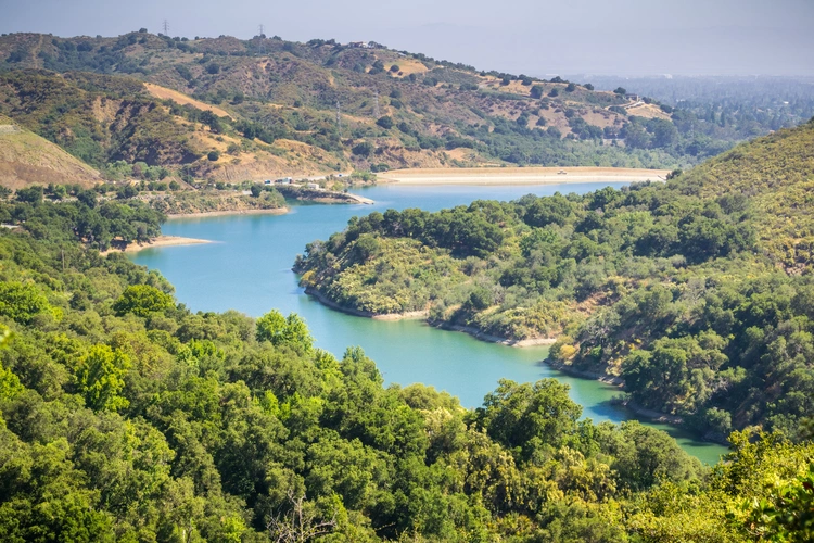 Shoreline Lake via San Francisco Bay Trail