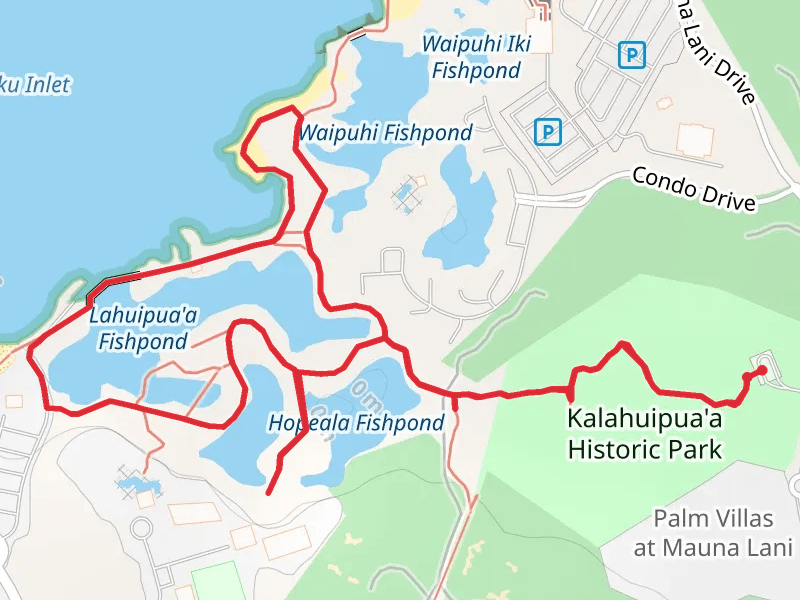 Hopeaia and Manoku Fishpond Loop