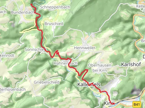 Kirn to Bundenbach Walk