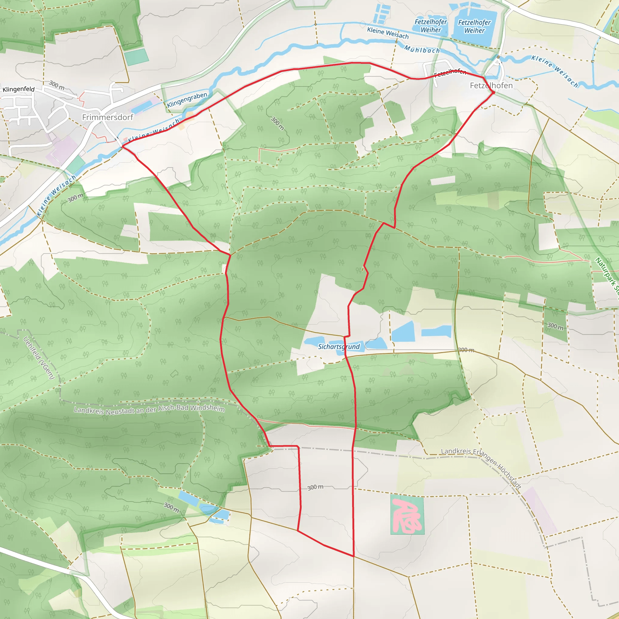 Rundweg Lonnerstadt Loop | Erlangen-Höchstadt | Germany
