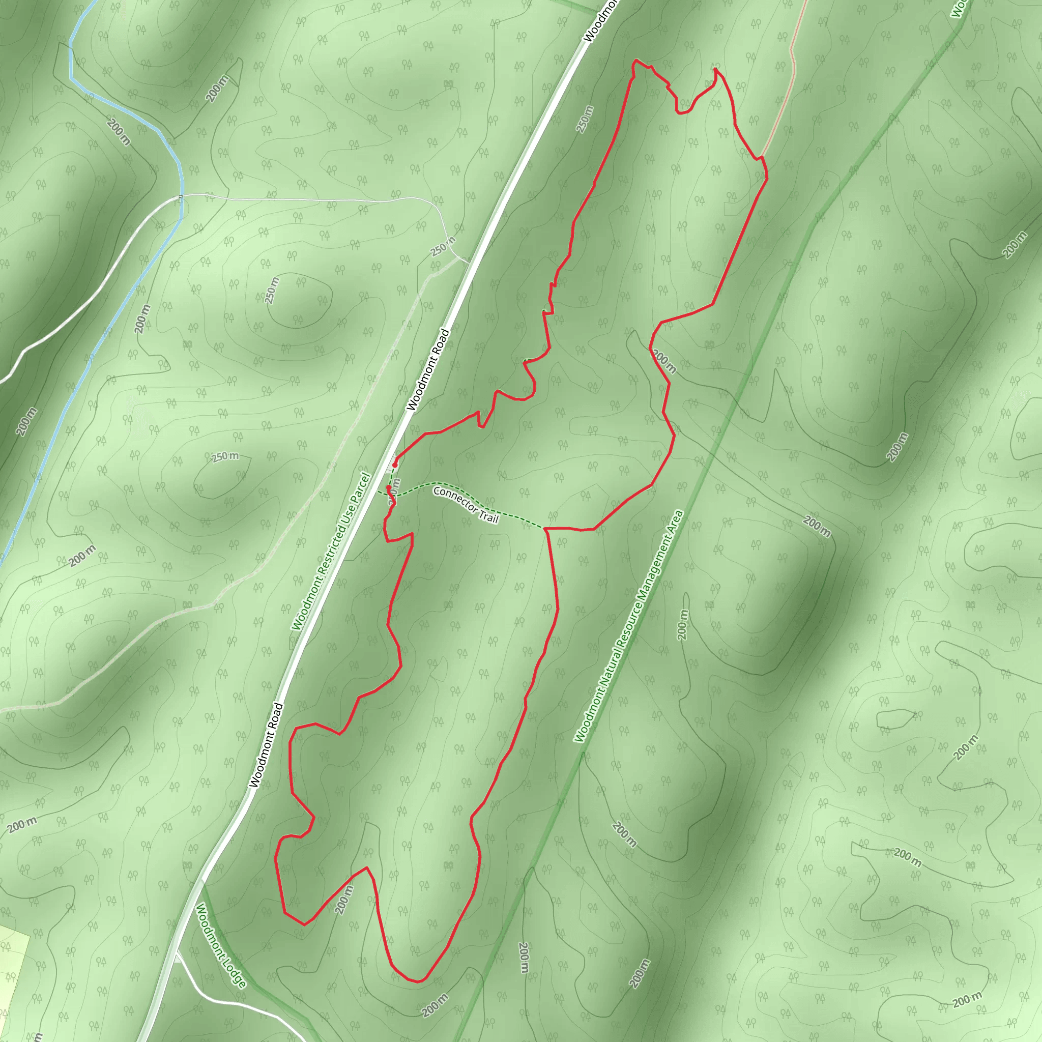 Heritage and Wildlife Loop Trail mobile static map