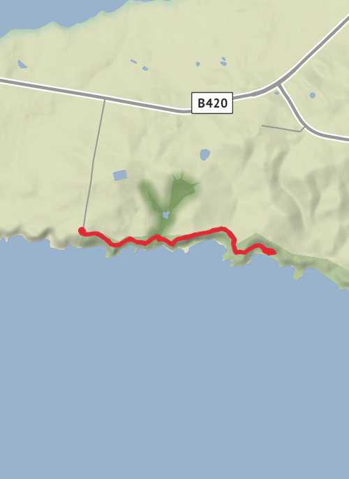 San Remo Walking mobile static map
