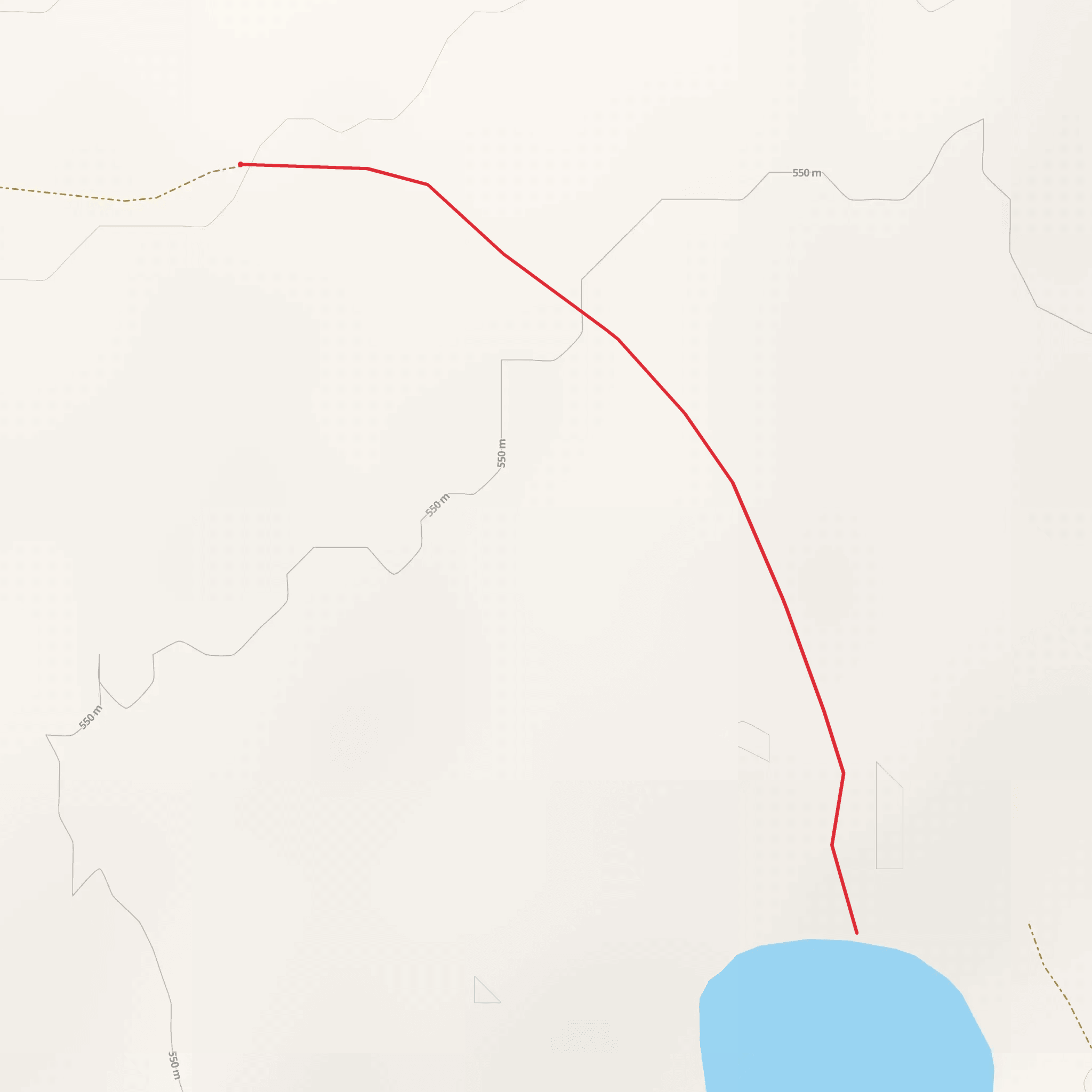 Carr Pond Trail mobile static map