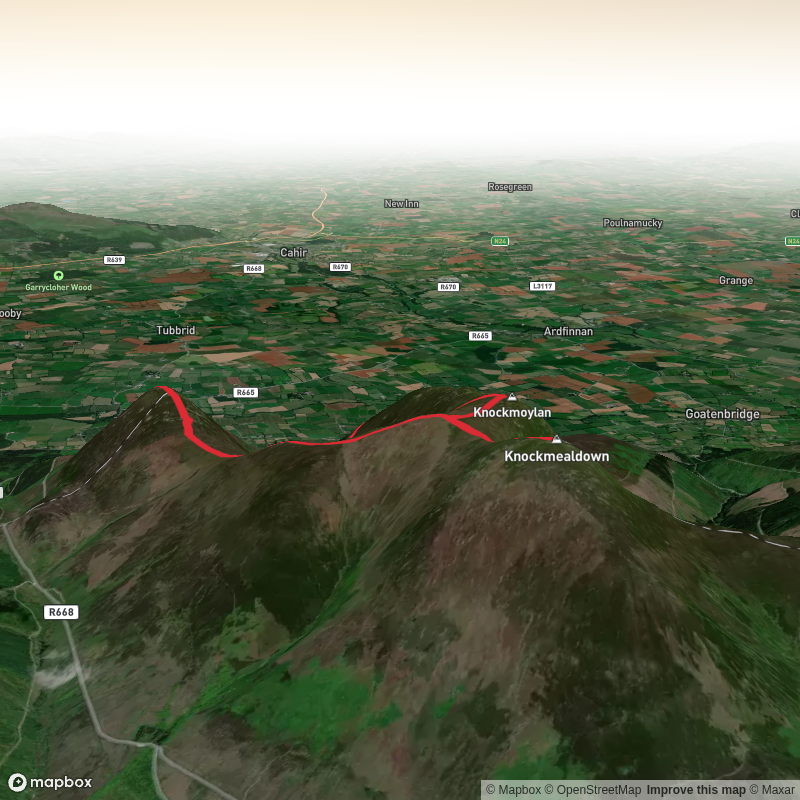 Ducks Ponds to Knockmealdowns and Sugarloaf
