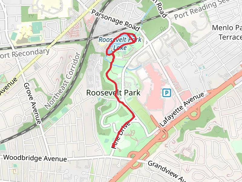 Roosevelt Park Lake Loop