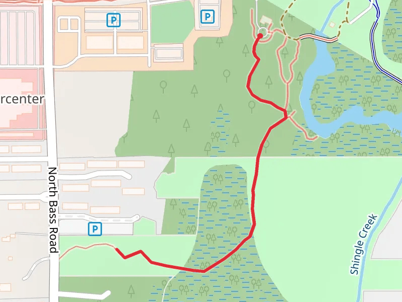 Walk along Shingle Creek