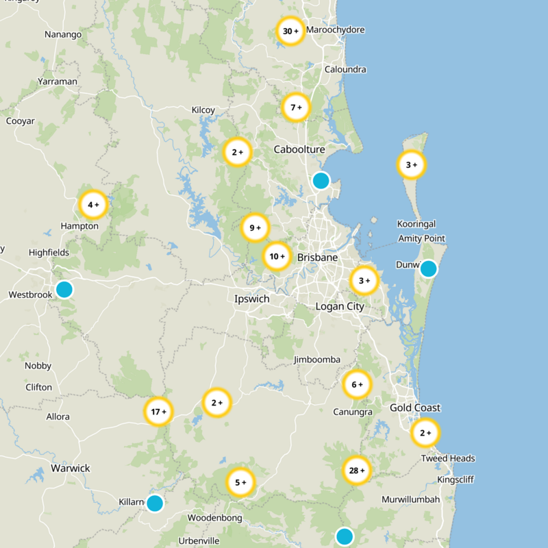 Brisbane Static Map