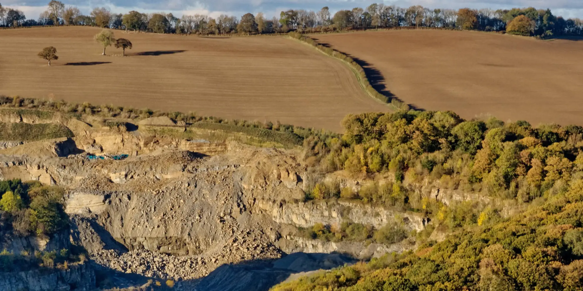 An image depicting the trail Shobdon Hill and Croft Ambrey and its surrounding area.