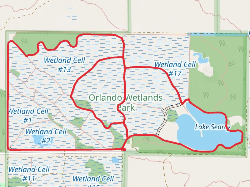 Orlando Wetlands Park Loop - Long