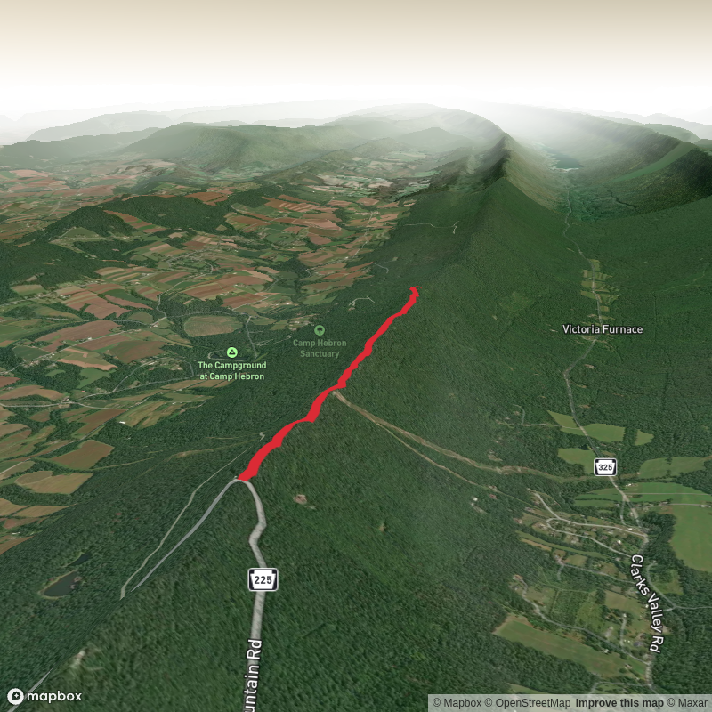 Table Rock View via Appalachian National Scenic Trail