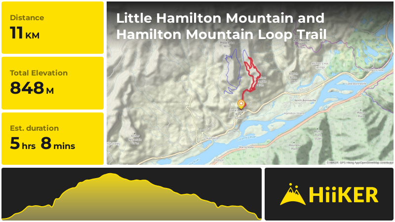 Little Hamilton Mountain and Hamilton Mountain Loop Trail | Skamania