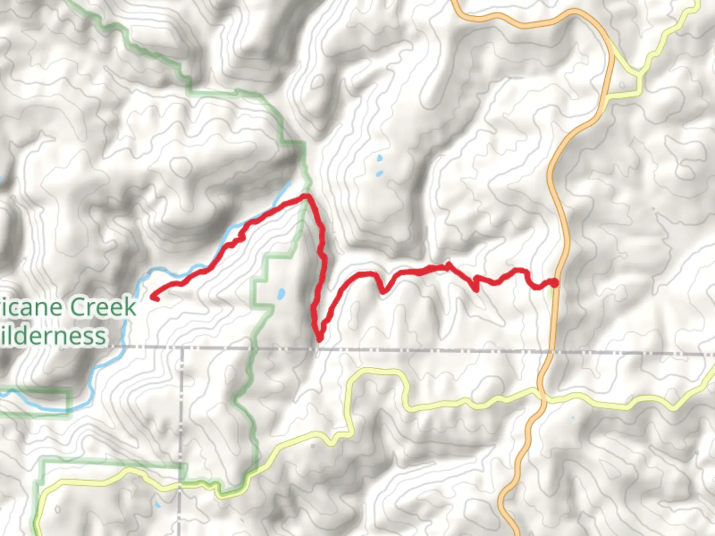An image depicting the trail Ozark Highlands Short Trail and its surrounding area.