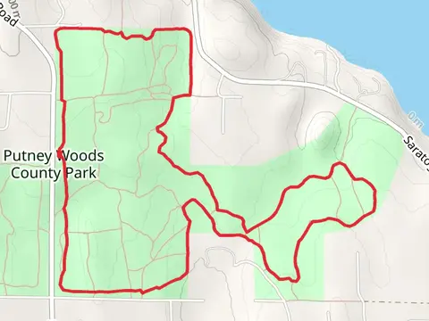 Putney Wood County Park Loop