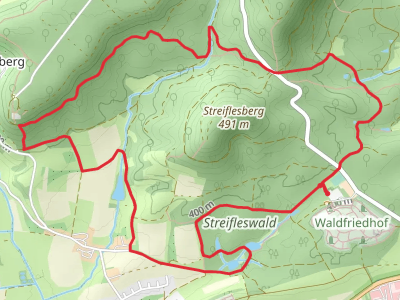 Waldspaziergang zum Lemberghaus